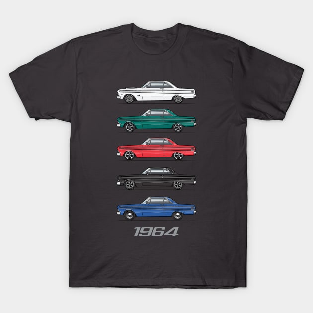 1964 falcon Stances T-Shirt by JRCustoms44